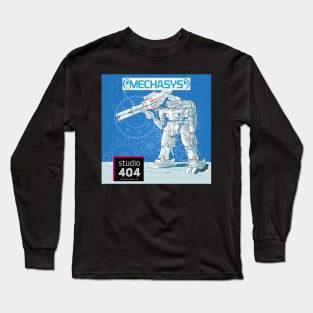 Studio 404 Games - Mechasys Blueprint Long Sleeve T-Shirt
